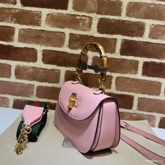 Firstbag ru with top handle Gucci Small bag Bamboo 0520